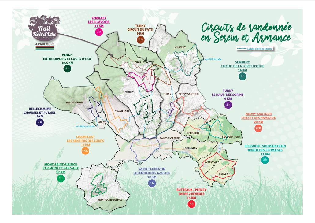 carte randonnées